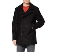 Armor Lux Mantel "Cap Sizun" Herren, Schwarz (010 Noir), Large (Herstellergröße: 46)