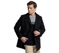 Armor Lux Mantel "Cap Sizun" Herren, Schwarz (010 Noir), X-Large (Herstellergröße: 50)