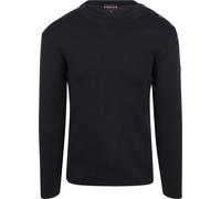 Armor-Lux Marin Goulenez Pullover Merinowolle Navy - Größe L Dunkelblau L