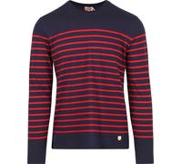 Armor Lux Herren Marinière "Port-louis" Héritage Homme Langarmshirt, Blau (455 Navire/Braise 455), M EU