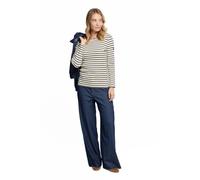 Armor Lux Streifenshirt Lesconil Natur Dunkelblau Gestreift Damen Mariniere Natur Dunkelblau 36