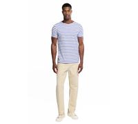 Armor-lux Hoëdic Boatneck Héritage Stripe T-shirt White/Blue Blau XXL