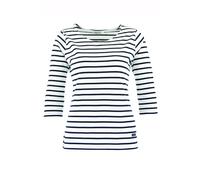 ARMOR LUX SHIRT IM MARINE-STIL 3/4 ARMELN "CAP COZ" XS BLANC/NAVIRE