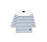 Armor Lux Unisex Baby Marinière ma 1ère Marinière T-Shirt, Weiß (Dw5 Blanc/Etoile Dw5), 18-24 Monate (Herstellergröße: 23Monate)