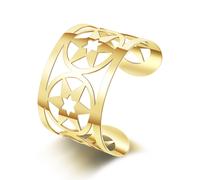 Armreif AILORIA "Armreif ACELIA", gold, Armbänder, Damen, Edelstahl, Armreif (91424012-0) gold