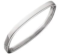 Armreif Armband aus 925 Silber flach eckig 58,9x54,7mm Armschmuck schlicht