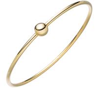 Armreif Armband mit Kugel 925 Sterling Silber gold vergoldet