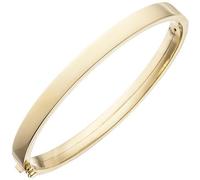 Armreif Armband oval 375 Gold Gelbgold Goldarmband Goldarmreif
