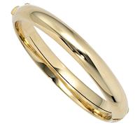 Armreif Armband oval 585 Gold Gelbgold Goldarmreif Kastenschloss