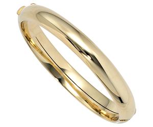 Armreif Armband oval 585 Gold Gelbgold Goldarmreif Kastenschloss