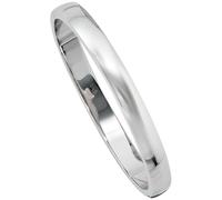 Armreif Armband oval 925 Sterling Silber Silberarmreif Kastenschloss