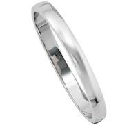 Armreif Armband oval 925 Sterling Silber Silberarmreif Kastenschloss
