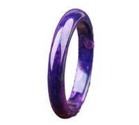 SELICO Armreif aus natürlichem Sakura-Rosa-Jade, rosa-lila Damen-Achat-Jade-Armband, Feng Shui, Beste Überraschung, Jade-Handwerk, 54-64 mm (Größe: 54 mm) (Rosa, Lila 63 mm)