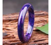 SELICO Armreif aus natürlichem Sakura-Rosa-Jade, rosa-lila Damen-Achat-Jade-Armband, Feng Shui, Beste Überraschung, Jade-Handwerk, 54-64 mm (Größe: 54 mm) (Rosa, Lila 63 mm)