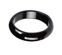 Armreif aus natürlicher schwarzer Jade, für Damen, Glücksarmband mit Schmuckschatulle, Einheitsgröße, Achat