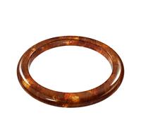 Armreif FOSSIL "Jewelry", braun, Armbänder, Damen, 17,8cm, Resin, Armreif (34173522-0) braun