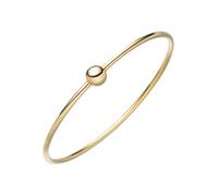 Armreif JOBO, gold (goldfarben), Armbänder, Damen, Silber 925 (Sterlingsilber), Armreif, 925 Silber vergoldet (39934023-0) goldfarben