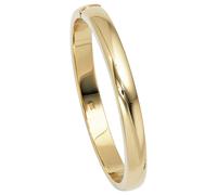 Armreif JOBO, gold (goldfarben), Armbänder, Damen, Silber 925 (Sterlingsilber), Armreif, oval 925 Silber vergoldet (62117039-0) goldfarben