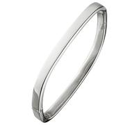 Armreif JOBO, silber (silber 925), Armbänder, Damen, Silber 925 (Sterlingsilber), Armreif, eckig 925 Silber (93418339-0) silber 925