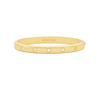 Armreif MICHAEL KORS "Premium", gelbgoldfarben, kristallweiß, kristallweiß, Armbänder, Damen, 16,8cm, Metall, Armreif, mit Zirkonia (synth.) (13342966-0) gelbgoldfarben, kristallweiß, kristallweiß