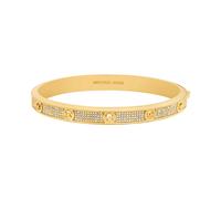 Armreif MICHAEL KORS "Premium", gold (gelbgoldfarben, kristallweiß, kristallweiß), Armbänder, Damen, 16,8cm, Metall, Armreif, mit Zirkonia (synth.) (53231936-0) gelbgoldfarben, kristallweiß, kristallw