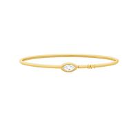 Armreif MICHAEL KORS "Premium", gold (gelbgoldfarben, kristallweiß, kristallweiß), Armbänder, Damen, 17cm, Metall, Armreif, mit Zirkonia (synth.) (35151504-0) gelbgoldfarben, kristallweiß, kristallwei