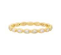 Armreif MICHAEL KORS "Premium", gold (gelbgoldfarben, kristallweiß, kristallweiß), Armbänder, Damen, 22cm, Metall, Armreif, mit Zirkonia (synth.) (94074243-0) gelbgoldfarben, kristallweiß, kristallwei