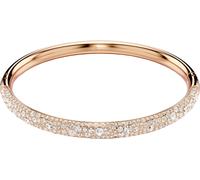 Armreif SWAROVSKI "Schmuck Geschenk Sublima Armreif" Gr. M, rosa (roségoldfarben, kristallweiß, kristallweiß), Armbänder, Damen, M, Metall, Armreif, mit Swarovski Kristall (18035934-M) roségoldfarben,