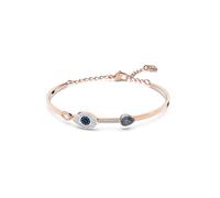 Armreif SWAROVSKI "Symbolica Böser Blick magisches Auge" Gr. M, rosa (roségoldfarben, blau, kristallweiß, blau), Armbänder, Damen, M, Metall, Armreif, mit Swarovski Kristall (51932418-M) roségoldfarbe