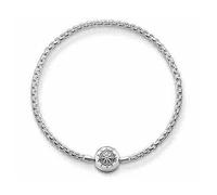Thomas Sabo Karma Beads - Starterset K0001 Obsidian matt. & KA0001 Silber Armband - 17 cm