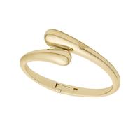 Armspange EMPORIO ARMANI "Schmuck Geschenk Metall ICONIC TREND", gold (gelbgoldfarben), Armbänder, Damen, 16,5cm, Metall, Armspange (30545131-0) gelbgoldfarben
