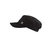 Army Cap CHILLOUTS "El Paso Hat", Damen, schwarz, Baumwolle, unifarben, Caps, verstellbar, funktionaler Look (38888625-0) schwarz
