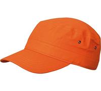 Army Military Cap im Kuba Castro Look in Orange orange