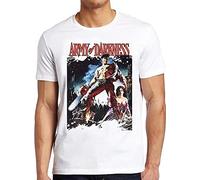 Army of Darkness T Shirt Evil Dead Movie Film Cult 90S Vintage Tee White M