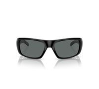 Arnette HOT SHOT 0AN4182 214981 polarisiert Kunststoff Eckig Schwarz/Schwarz Sonnenbrille, Sunglasses
