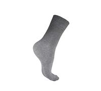 ArnsteiN Premium 6 Paar graue Herrensocken-Größen 39-46-klassische Socken Freizeit/Arbeit-Damen Herren-Öko Tex 100 zertifiziert-hochwertige Baumwolle ohne Gummi (Grau, 39-42)