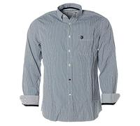 ARQUEONAUTAS Langarm Karohemd Hemd kariert Blau M