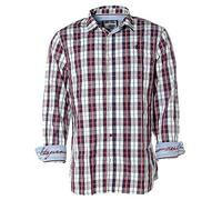 ARQUEONAUTAS Langarm Karohemd Hemd kariert Rot M