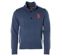 ARQUEONAUTAS Strick Troyer Pullover Wolle Denim1 M