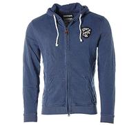 ARQUEONAUTAS® Sweatjacke Sweat Jacke mit Kapuze -Superior Apparel- Blau M