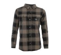 Arrak Outdoor Flanellhemd Damen Braun/Schwarz M