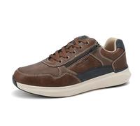 ARRIGO BELLO Herren Schuhe Sneakers Freizeitschuhe Trainers Sports Wanderschuhe Laufschuhe Leichtgewicht Outdoor Gemütlich Größe 41-46(A-Braun, Größe 46)