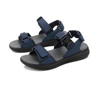 ARRIGO BELLO Sandalen Herren Sommerschuhe Outdoorsandalen Sportsandalen Trekkingsandalen Wandersandalen Strand Sandale Größe 41-46 (B Blau,46)