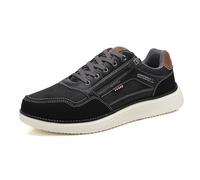 ARRIGO BELLO Schuhe Herren Freizeitschuhe Leichtes Sneaker Outdoor Wanderschuhe Laufschuhe Shoes Größe 41-46(B-Schwarz,Größe 43)
