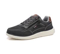 ARRIGO BELLO Schuhe Herren Freizeitschuhe Leichtes Sneaker Outdoor Wanderschuhe Laufschuhe Shoes Größe 41-46(B-Grau,Größe 44)