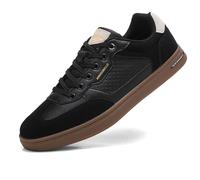 ARRIGO BELLO Schuhe Herren Sneaker Freizeitschuhe Turnschuhe Bequeme Joggingschuhe Walkingschuhe Outdoor Schwarz 44