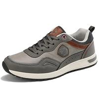 ARRIGO BELLO Sneaker Herren Freizeitschuhe Schuhe Berufsschuhe Sportschuhe Outdoor Leichtgewicht Walkingschuhe Sneakers Größe 41-46 (A2 Grau, Größe_43)