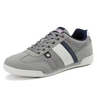 ARRIGO BELLO Sneaker Herren Schuhe Business Freizeitschuhe Leichte Trainers für Walking, Laufen, Sport Größe 41-46 (Hellgrau，43)
