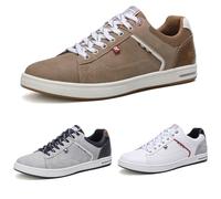 ARRIGO BELLO Sneaker Herren Schuhe Business Freizeitschuhe Leichte Trainers für Walking, Laufen, Sport Größe 41-46 (41, M_Braun)