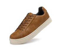 ARRIGO BELLO Sneaker Schuhe Herren Freizeitschuhe Leichtgewicht Walkingschuhe Bequem Sportschuhe Strapazierfähigen 5123 Braun EU45